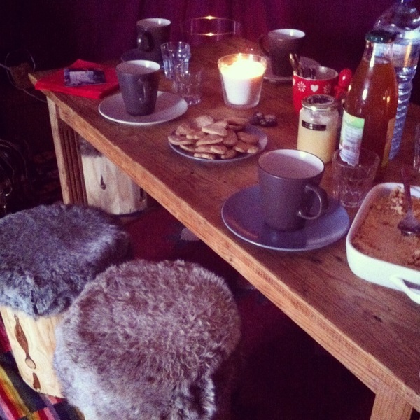 A l'heure du goûter, "Altaï, l'esprit nomade" - Serre-Chevalier, France