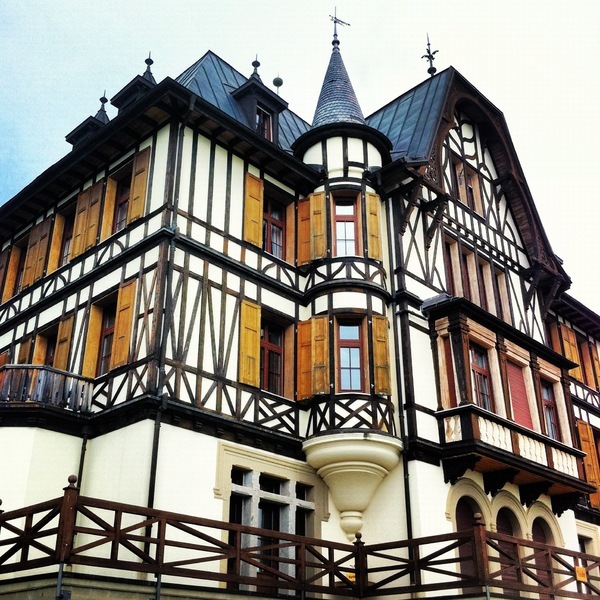 Bâtisse construite en 1902 - Centre Pro Natura d'Aletsch, Villa Cassel - Suisse