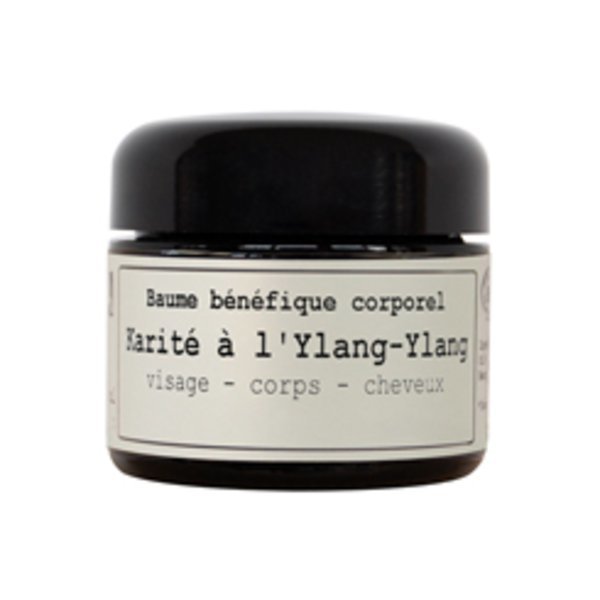 Baume bénéfique corporel Karité à l'Ylang-ylang, Hévéa
