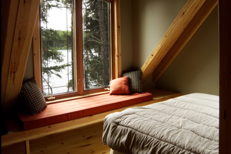 Chambre, Ecolodge du Falcon Trails Resort, High Lake - Manitoba, Canada