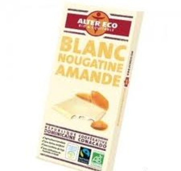 Chocolat blanc nougatine