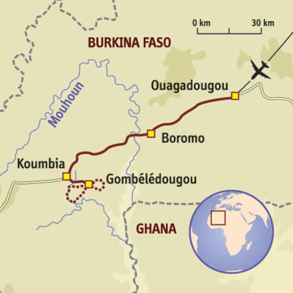 Circuit "La vie au village" au Burkina Faso par l'agence Nomade Aventure
