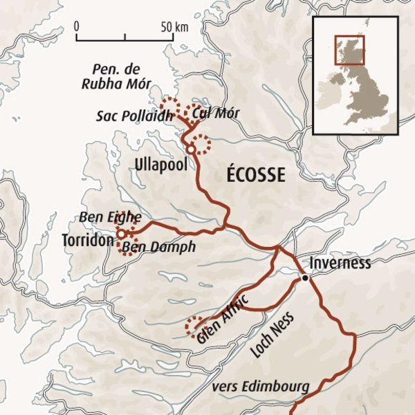Circuit "Les Highlands du Nord-Ouest" par Terres d'Aventure