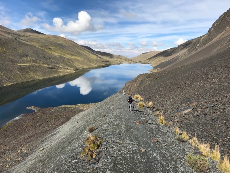 Montée Laguna Jurikhota Cordillère Royale Sud