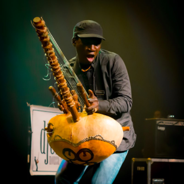 Djeli Moussa Condé on stage