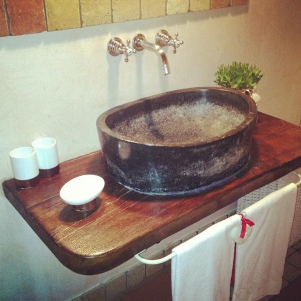 Douceur de la salle de bain - "La Casa di Campagna", Bergame côté campagne - B&B à Bergame, Italie