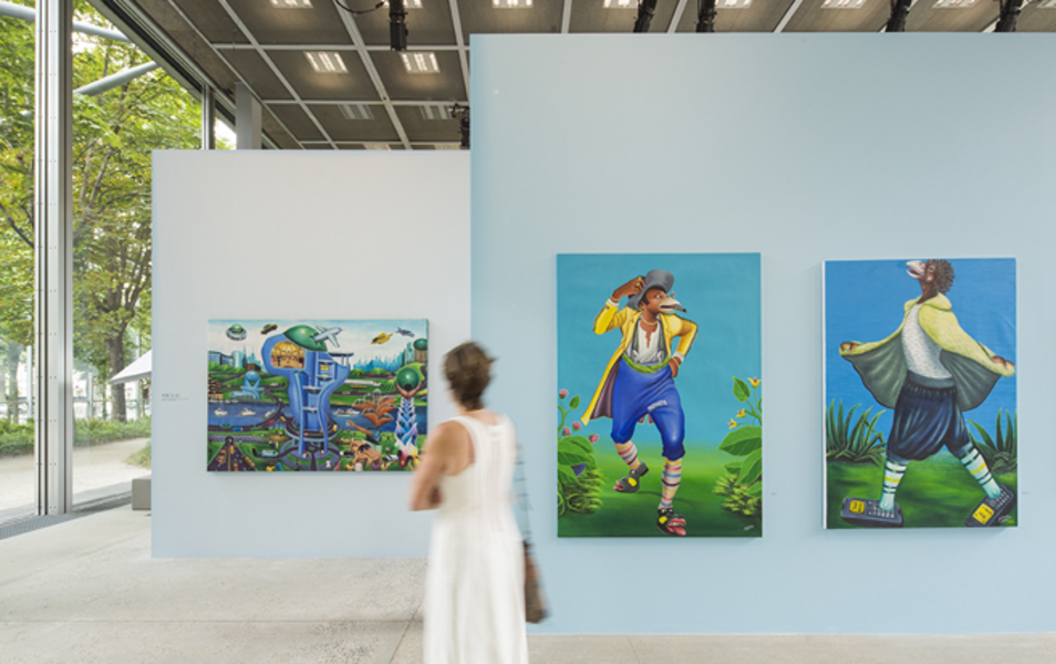 Expo "Beauté-Congo 1926 - 2015 - Congo Kitoko" à la Fondation Cartier, Paris