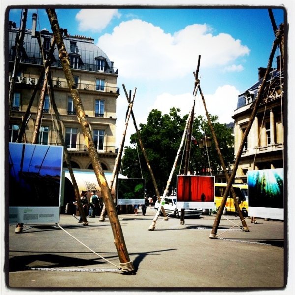 Expo "Des forêts et des hommes" place du Palais-Royal à Paris