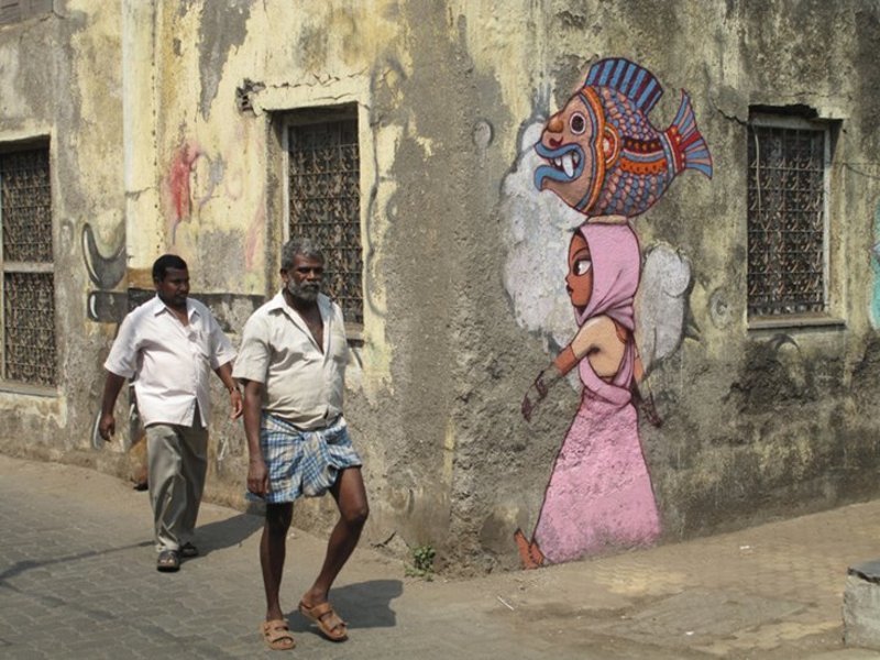 Extra Muros - Julien Malland à Mumbai