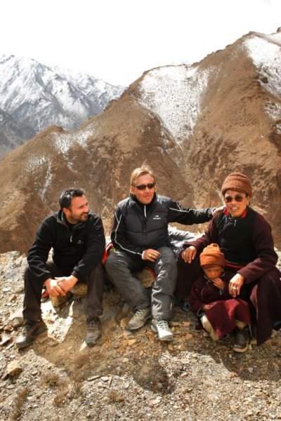 Gilbert Montagné et Frédéric Lopez au Zanskar