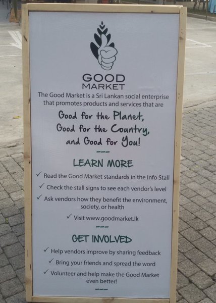 Good Market, le marché sri lankais écolo et éthique