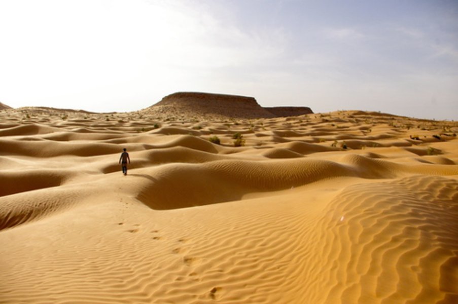 Ksour et dunes du Grand Erg