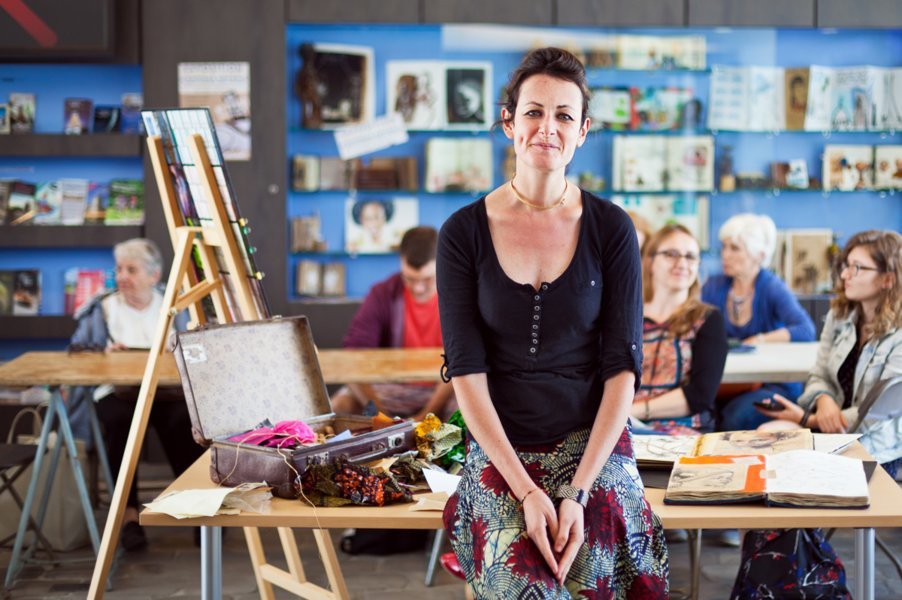 L'artiste Stéphanie Ledoux, marraine du No Mad Festival 2016, 2e édition