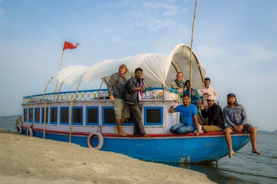 L'équipe de choc du Tarangini - Ganga Boat Ride and Cruise