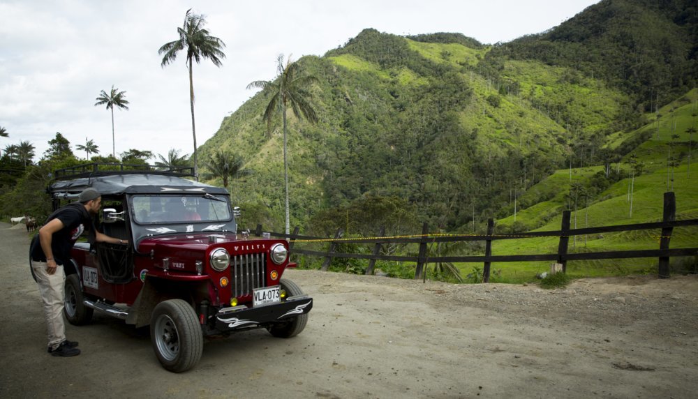La Jeep pour Corcora - La Colombie avec "Aventure Colombia"