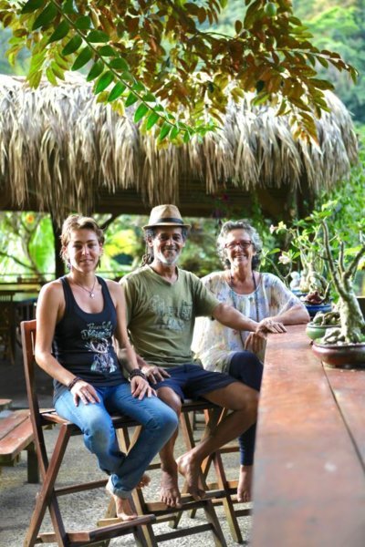 La Maison Rousse, havre de paix en pleine forêt tropicale