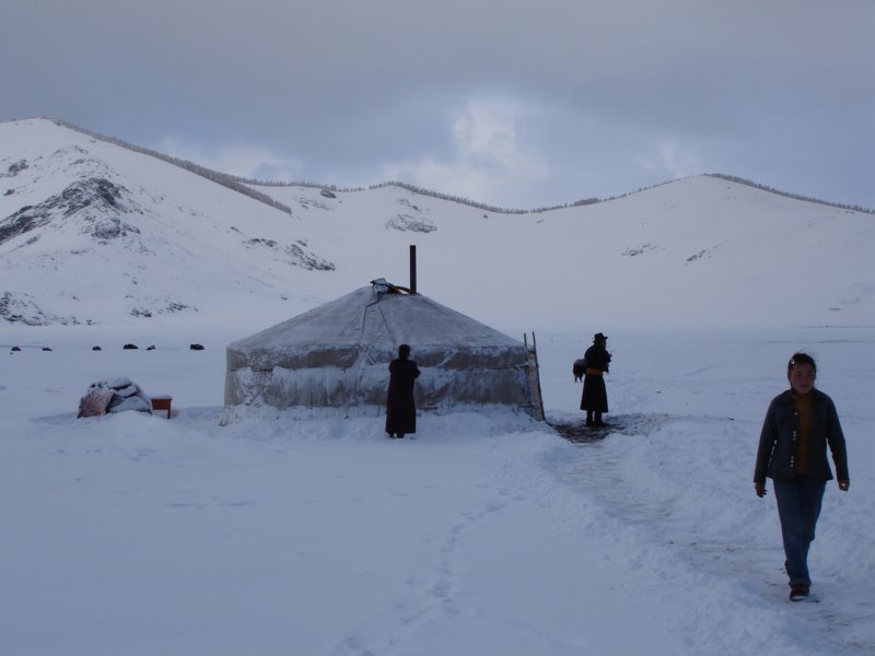 La Mongolie avec l'agence "Ciel Mongol", agence locale basée à Oulan-Bator, spécialisée sur les séjours chez l'habitant