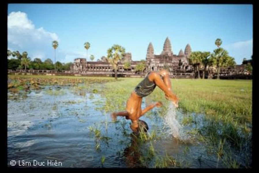 Lâm Duc Hiên, exposée lors de "Passion Indochine" au Parc Floral de Paris