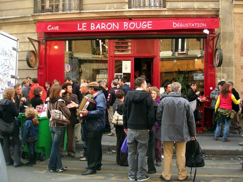 Le Baron Rouge, bar parisien 