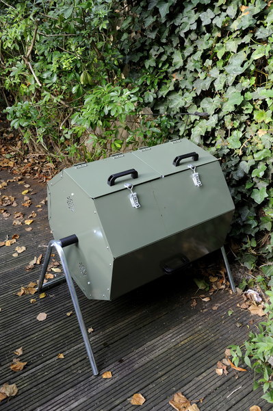 Le composteur mécanique, qui permet de recycler les déchets organiques du petit-déjeuner