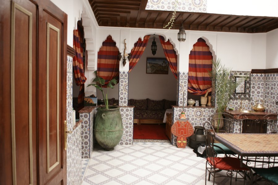 Le patio - Riad Taddert - Marrakech, Maroc