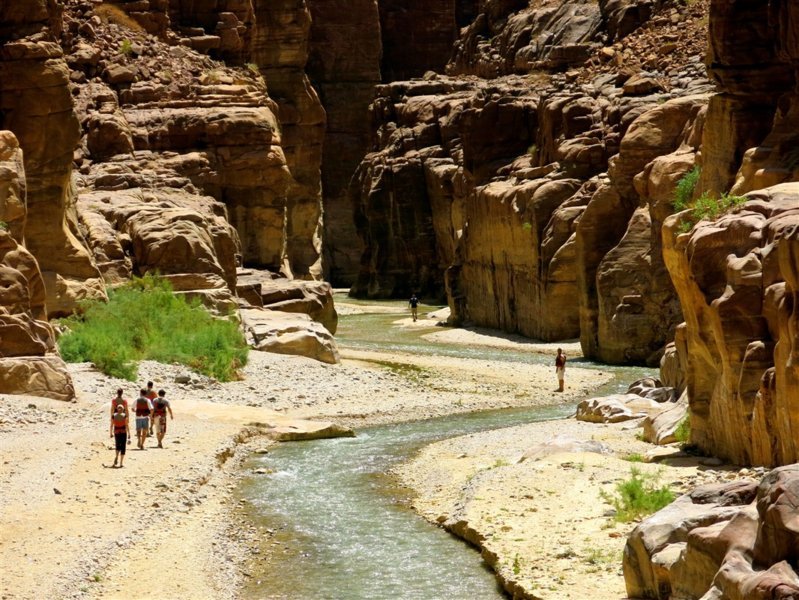 Le Wadi Mujib avec l'agence Terres d'Aventure - Jordanie