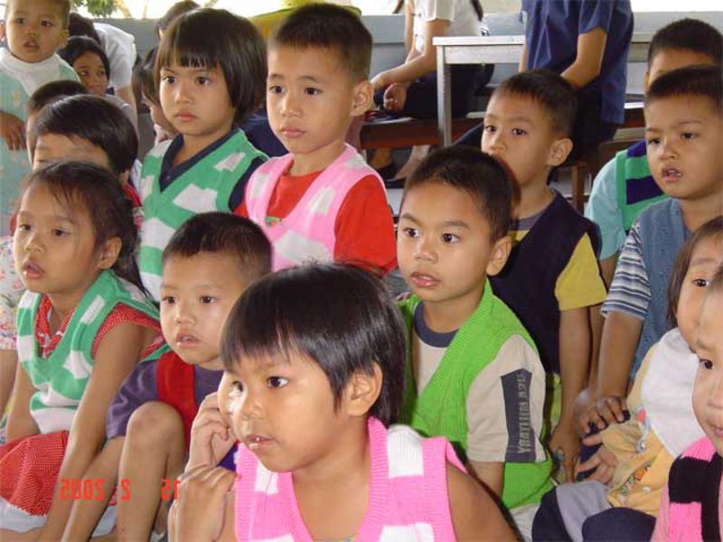 Les enfants de l'orphelinat de Baan Kingkaew à Chiang Mai - Thaïlande