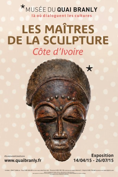 Les maîtes de la sculpture, Côte d'Ivoire, au musée du Quai Branly