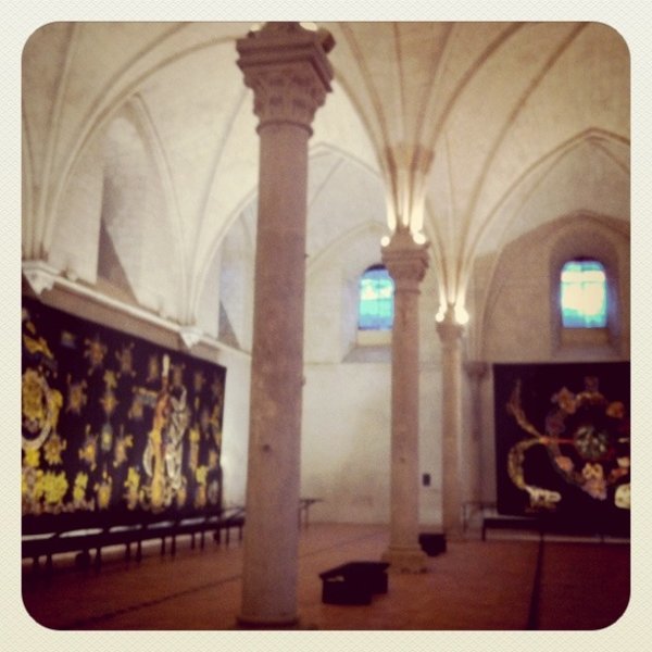 Les voûtes de l'hôpital Saint Jean - Musée Jean-Lurçat et de la tapisserie contemporaine, Angers