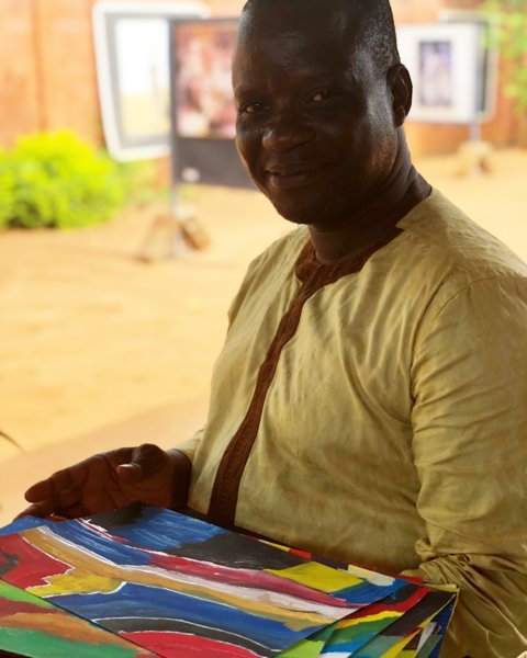Louis Oké-Agbo : Plus on est de fous, plus c'est arty ! - Centre d'art pour la thérapie de la santé mentale - Porto-Novo, Bénin