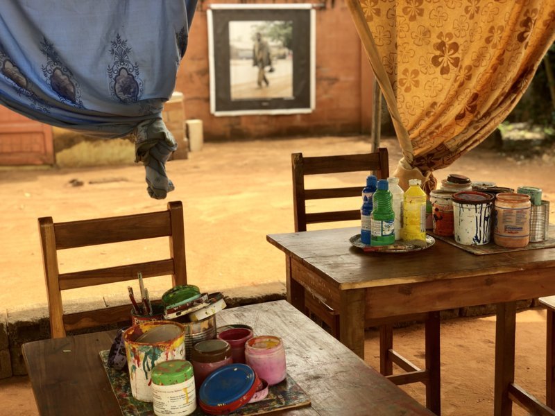 Louis Oké-Agbo : Plus on est de fous, plus c'est arty ! - Centre d'art pour la thérapie de la santé mentale - Porto-Novo, Bénin