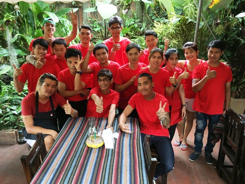 Paak Dang, un dîner pour la bonne cause à Chiang Mai - Thaïlande
