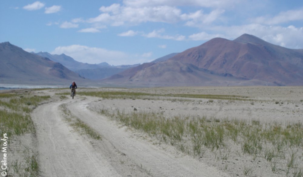 Pédaler dans les somptueux paysages du Ladakh avec "Himalayan Bikers"