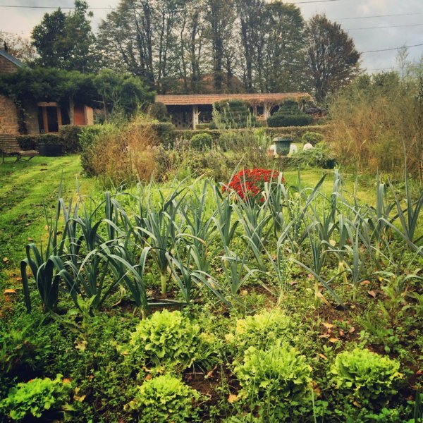 Potager - Ferme Roussel-Voisard - Chapelle-Voland, Jura, France