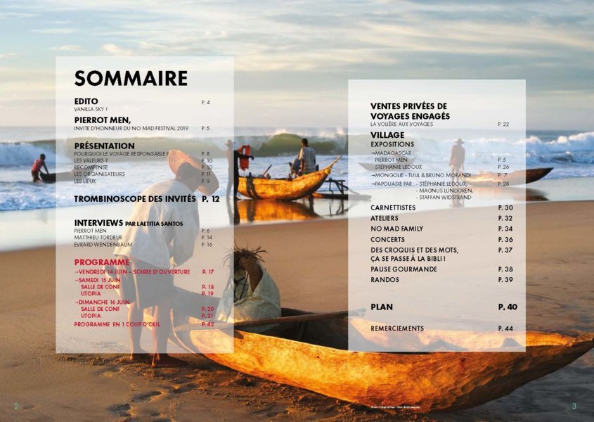 Programme No Mad festival
