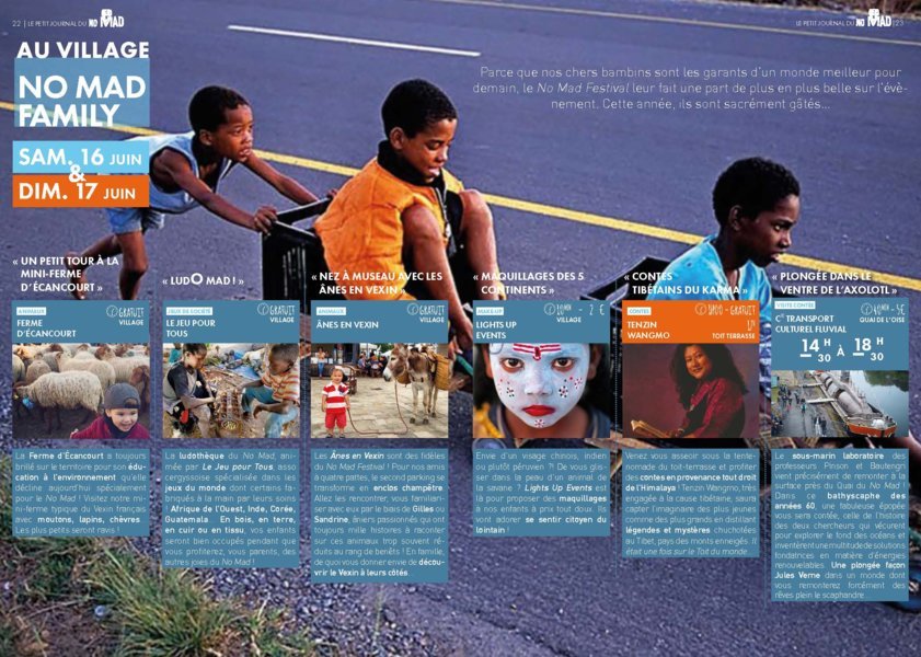 Programme No Mad festival