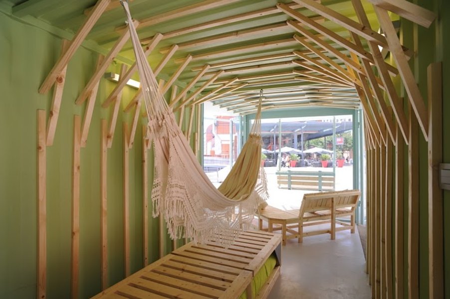 Prototype d'une "Baobulle" de l'Hotaï Village