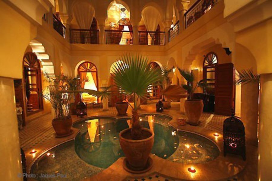 Riad Lena à Marrakech, le patio