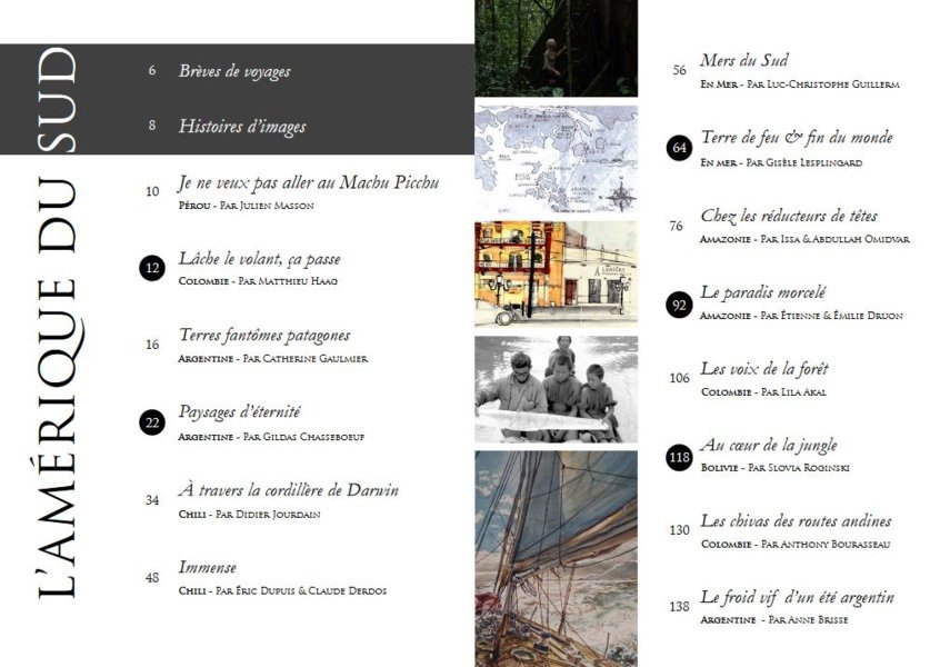 Sommaire Bouts du monde numéro 36