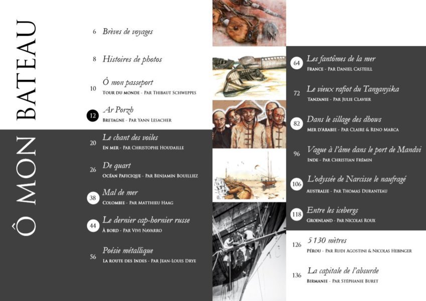Sommaire Revue Bouts du monde numéro 29
