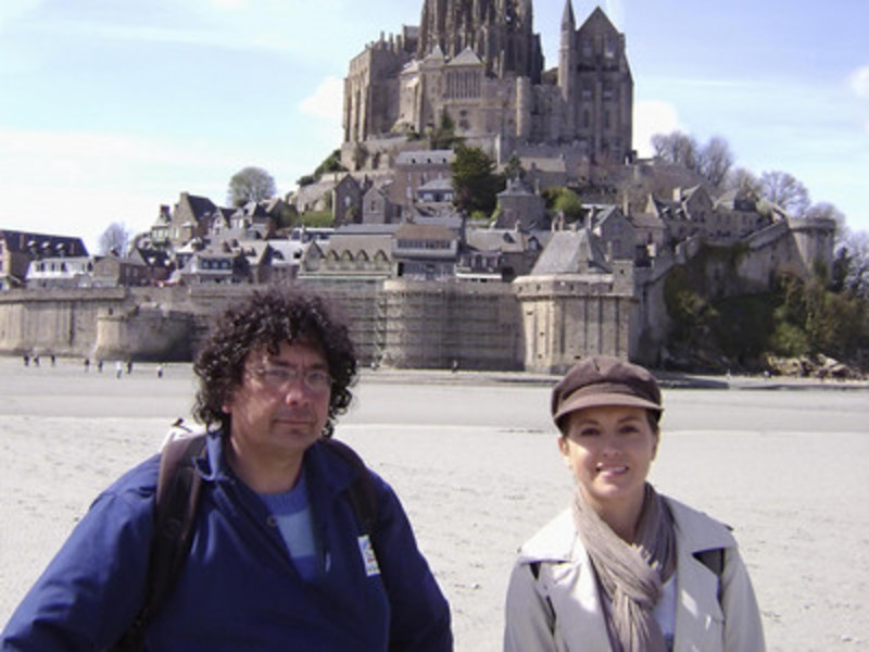 Sophie Jovillard en Normandie pour "Échappées Belles"