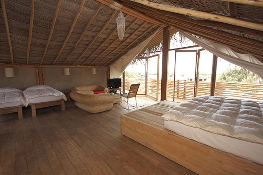 Suite avec vue sur la mer (4 pers) - Ecolodge Mancora, Perou