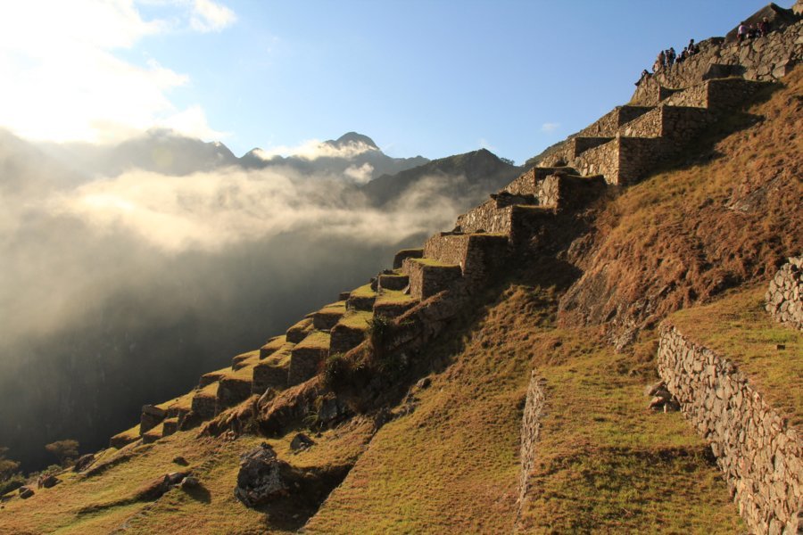 Terrasses au Machu Picchu - Amérique du Sud par l'agence Puka Nina