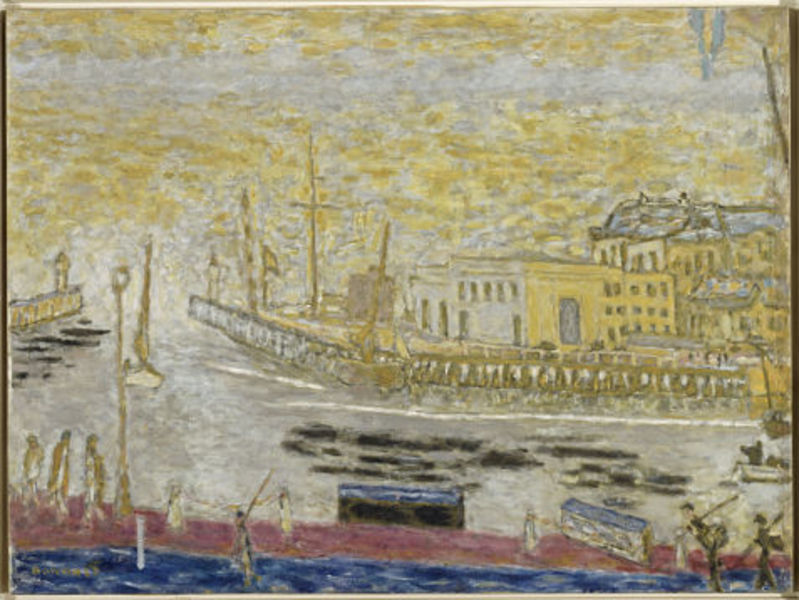 Trouville, la sortie du port, 1936-1946, Pierre Bonnard