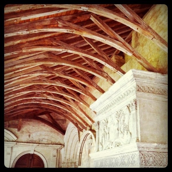 Voûtes du cloître de l'hôpital Saint Jean - Musée Jean-Lurçat et de la tapisserie contemporaine, Angers