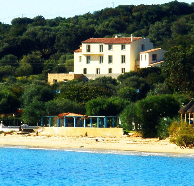 Vue depuis la mer - Hôtel Porto Pollo - Casa Murina - Corse, France