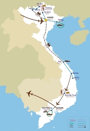 Circuit "La cordillère annamitique" - Allibert Trekking