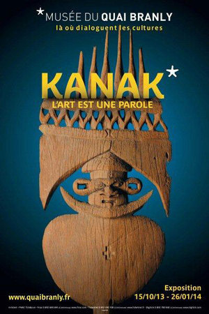Exposition "Kanak, l'Art est une parole" au musée du Quai Branly