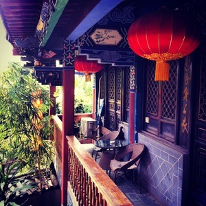 Il fait bon s'asseoir là siroter un thé... Lin'An Inn - Jianshui, Yunnan - Chine