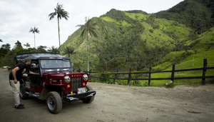 La Jeep pour Corcora - La Colombie avec "Aventure Colombia"
